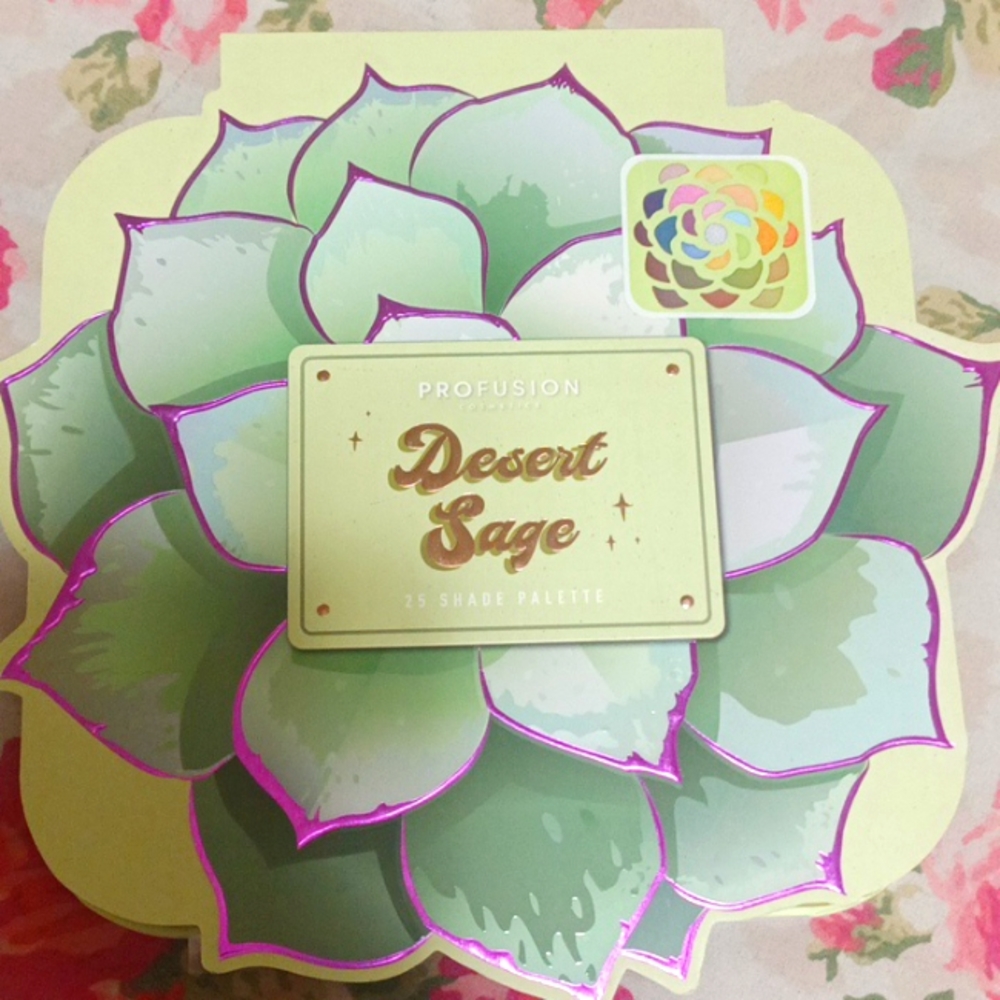 BN Never used Desert sage & black radiance pallets
